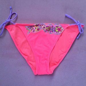 New VS floral tattoo bikini string bottoms